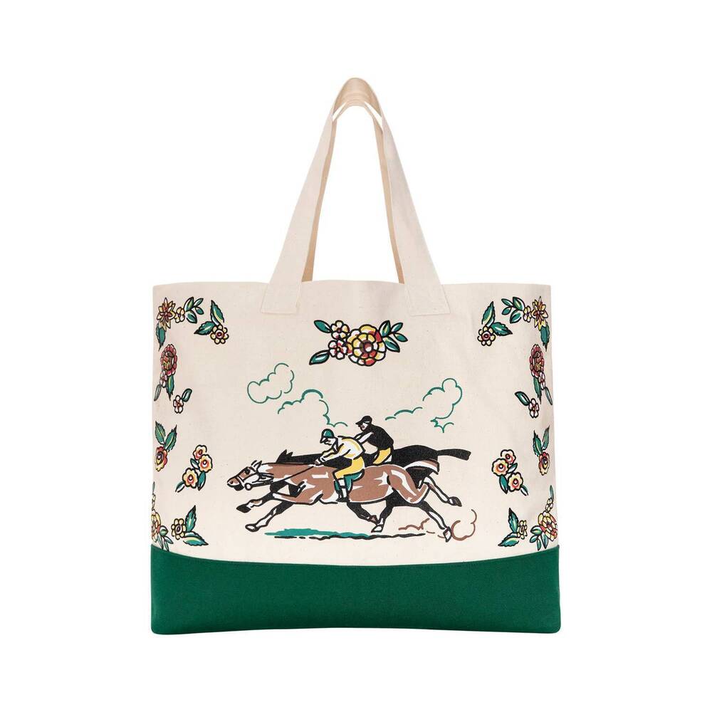 NEW THE GREAT. women's derry tote bag in cream